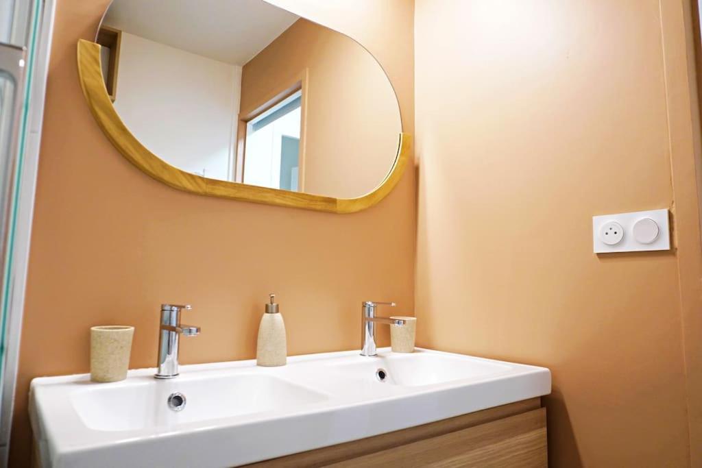 Apartamento "Cocon Biellois" - Calme, Vue & Parking Bielle Exterior foto