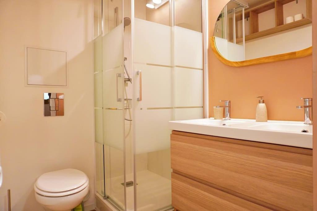 Apartamento "Cocon Biellois" - Calme, Vue & Parking Bielle Exterior foto